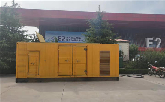 新竹镇1200KW发电机出租
